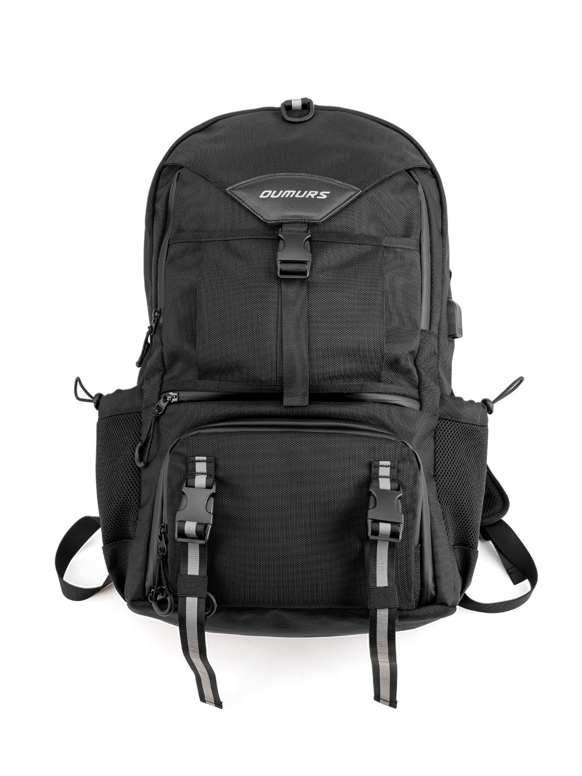 Oumurs Motorcycle Helmet Backpack 50L Black