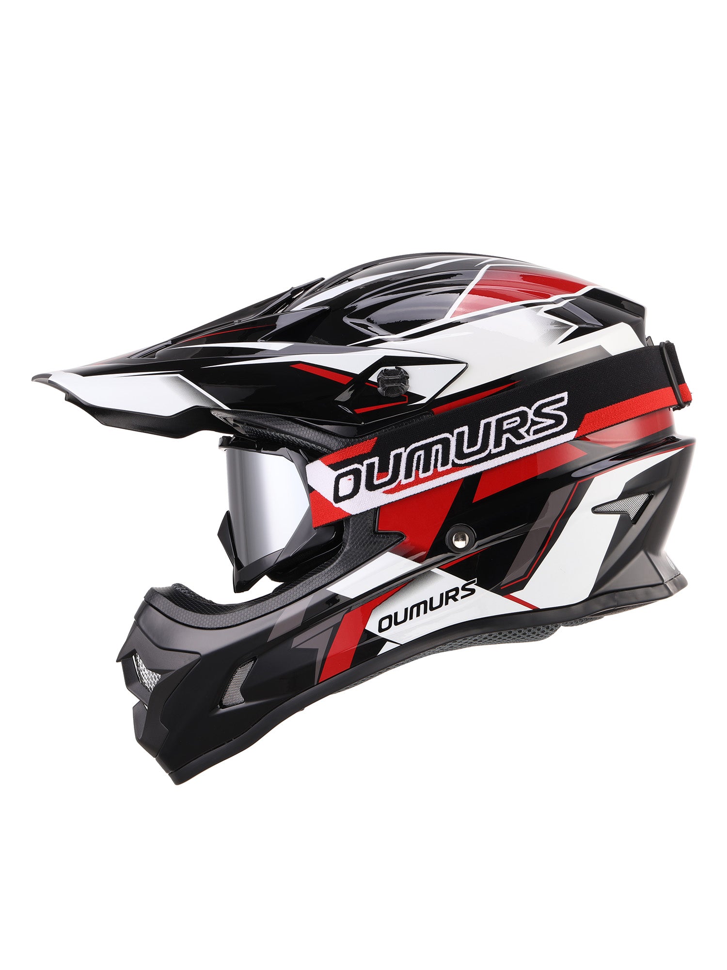 Oumurs 805 Off-Road Helmet | Victory Red