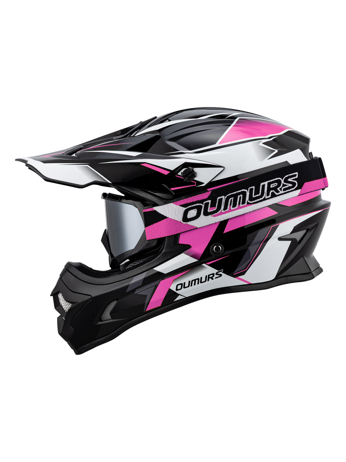 Oumurs 805 Off-Road Helmet | Victory Pink