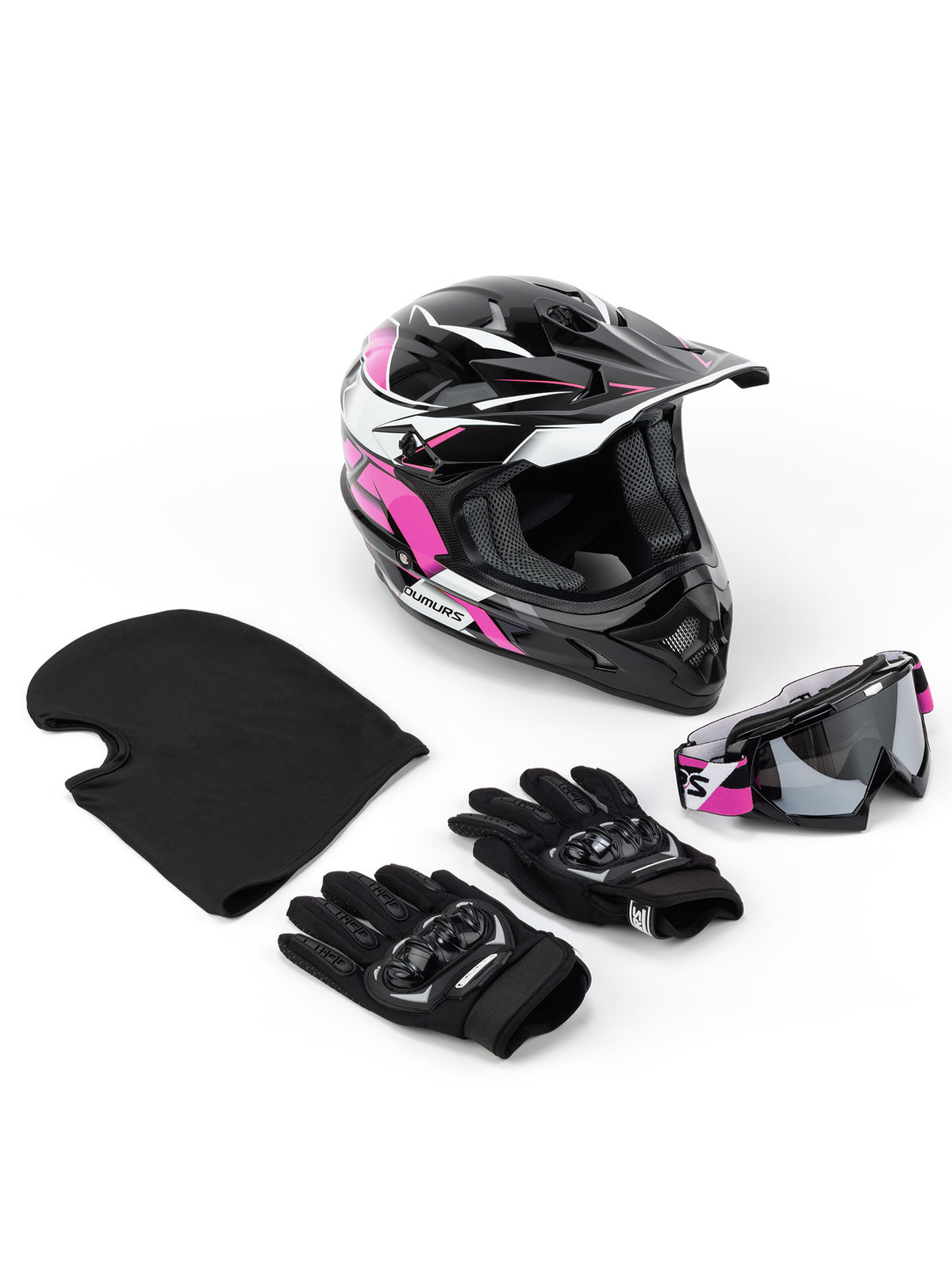 Oumurs 805 Off-Road Helmet | Victory Pink