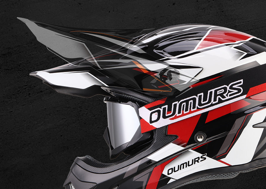 805 helmet adjustable peak