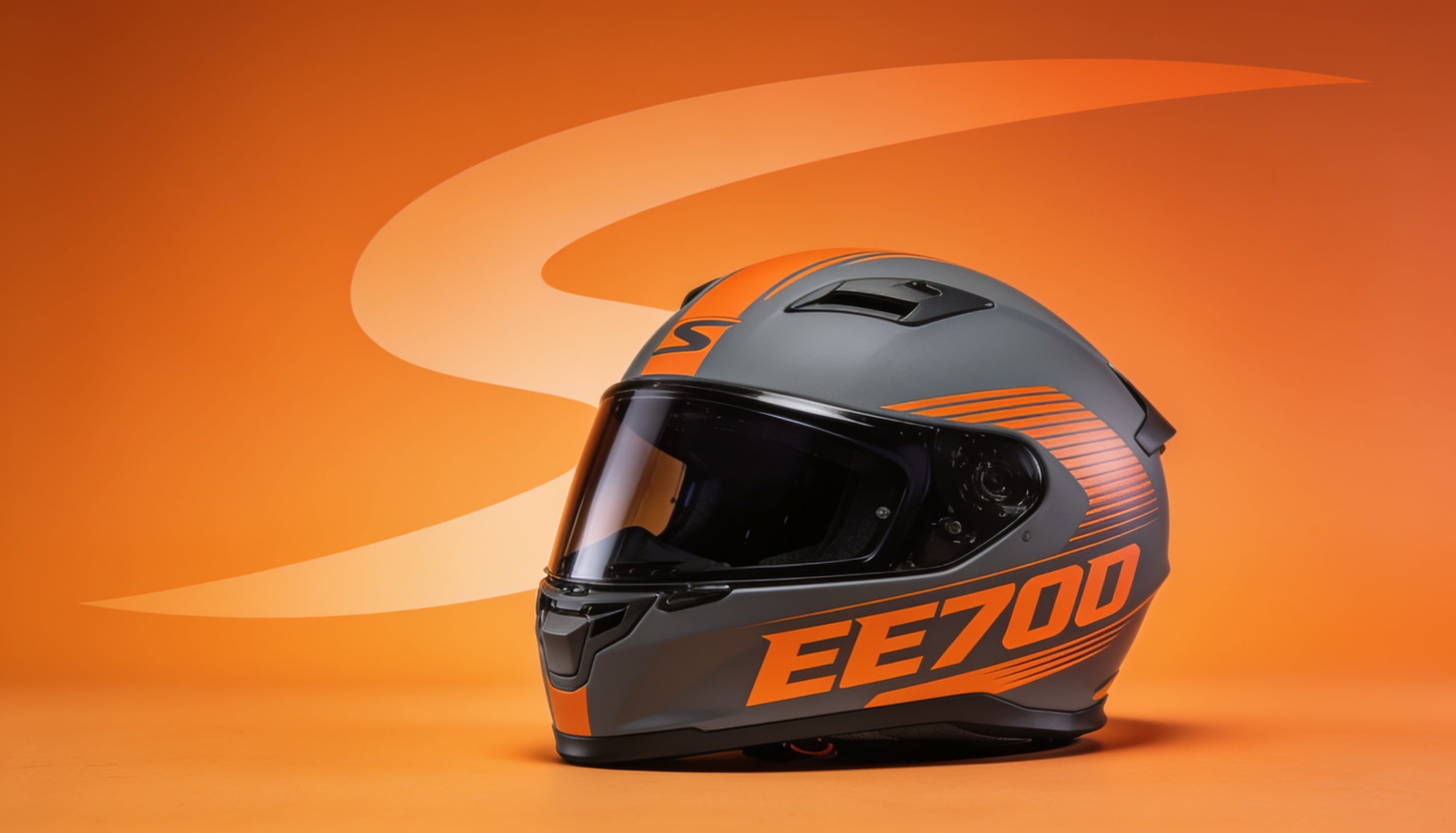 An Oumurs full-face helmet — a properly fitted helmet is the single most important piece of safety gear you own.