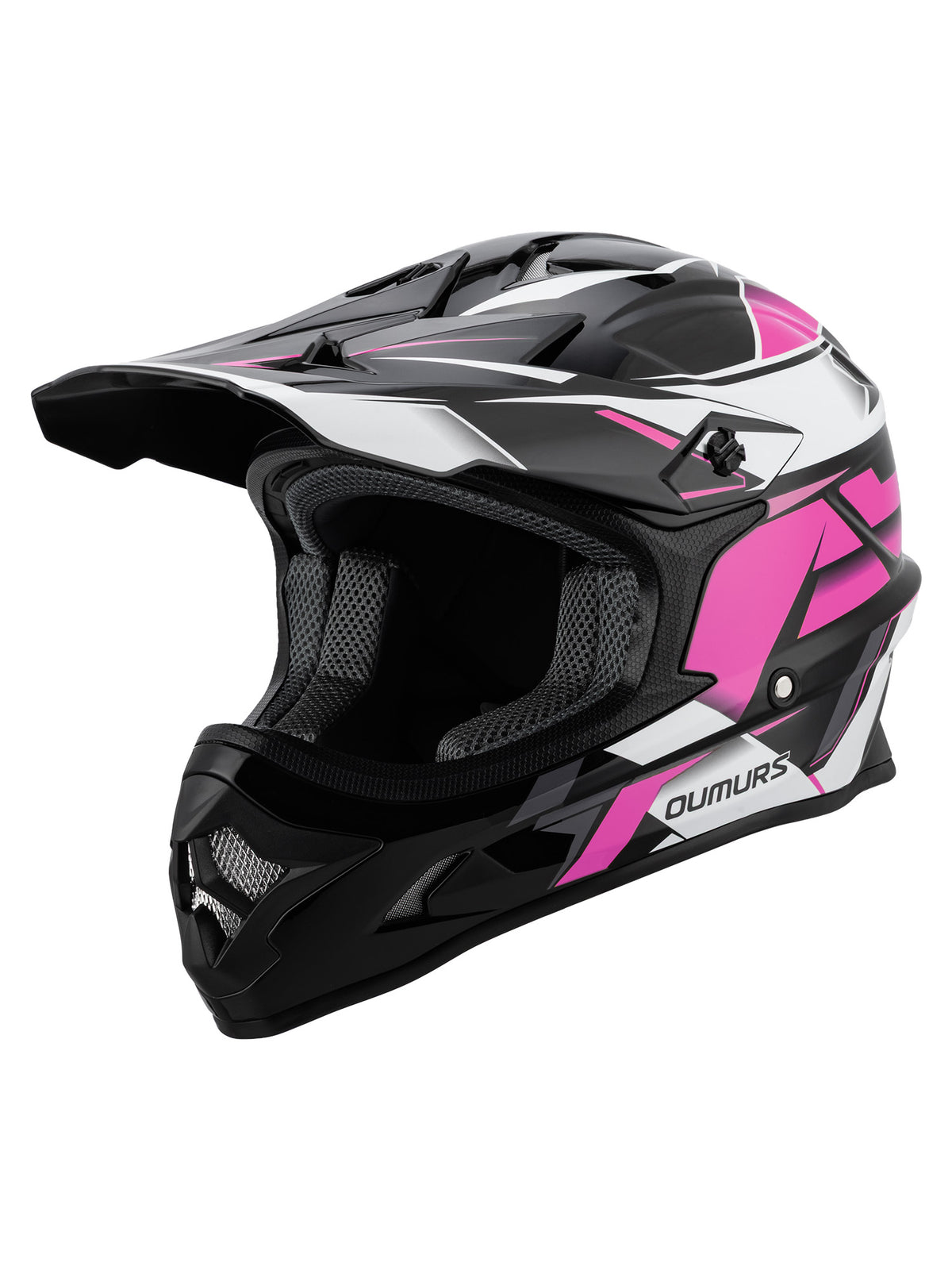 Oumurs 805 Off-Road Helmet | Victory Pink