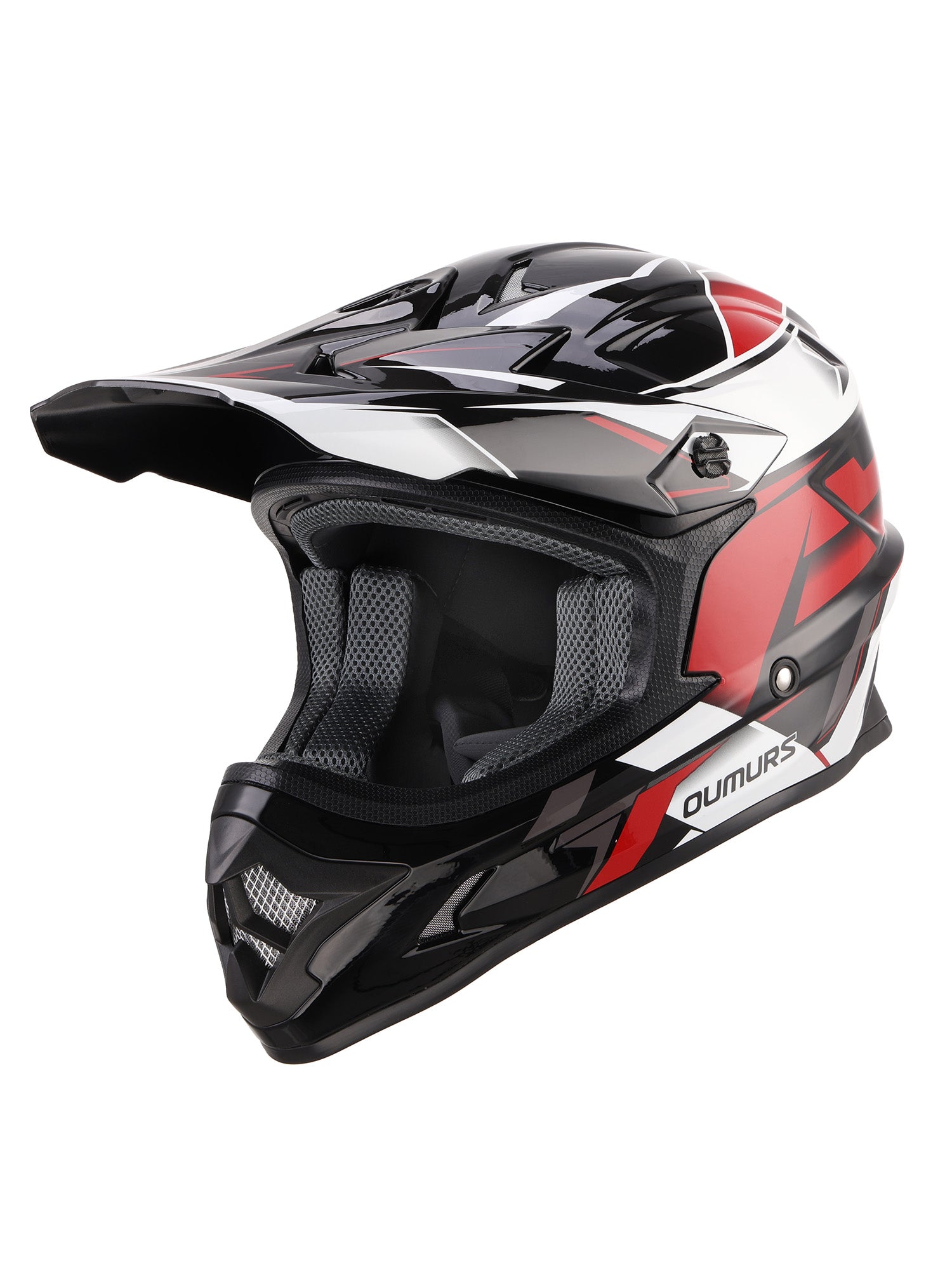 Oumurs 805 Off-Road Helmet | Victory Red