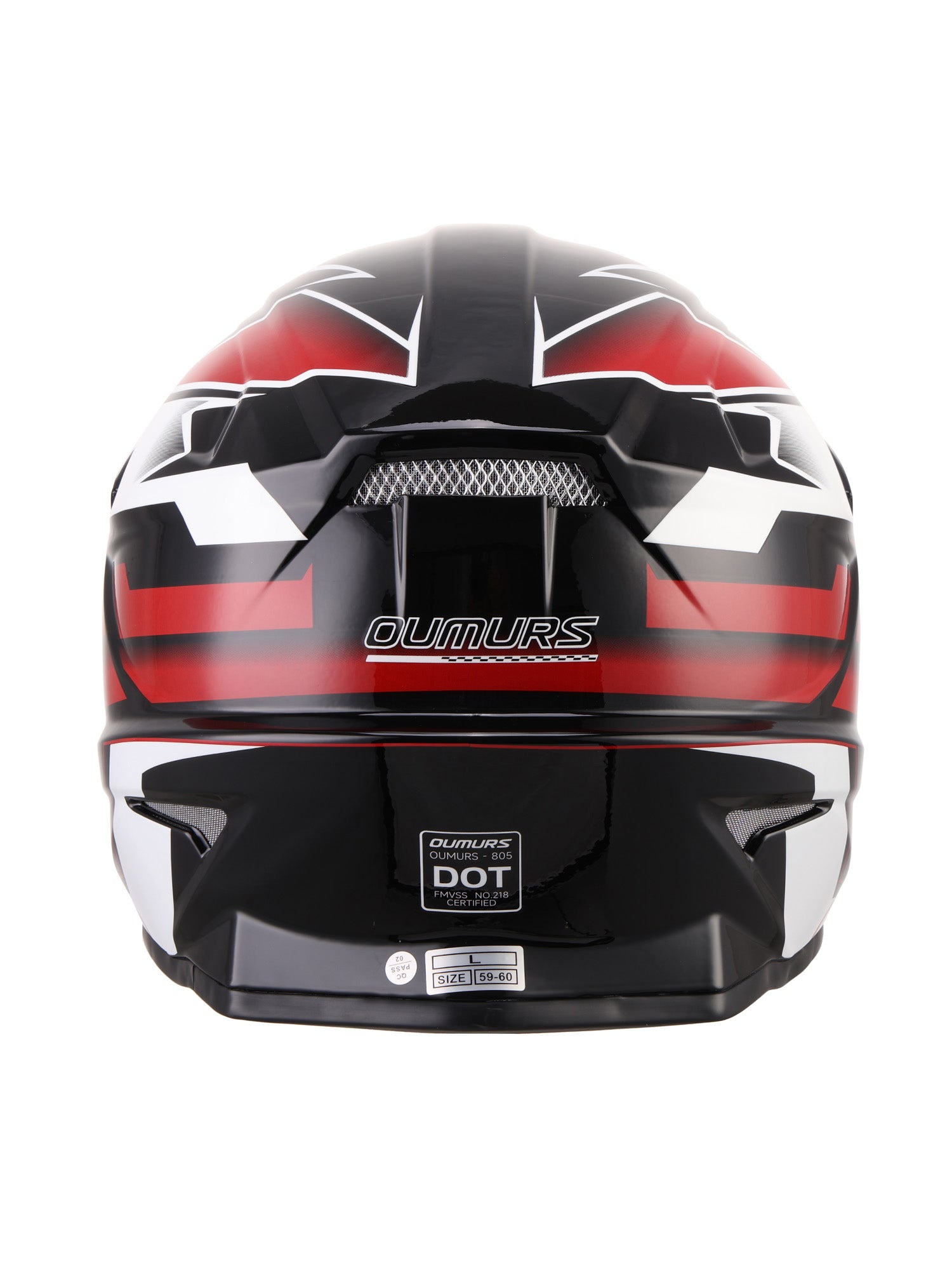 Oumurs 805 Off-Road Helmet | Victory Red