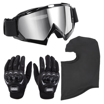 DOT Adult Dirt Bike Helmet White Cowboy