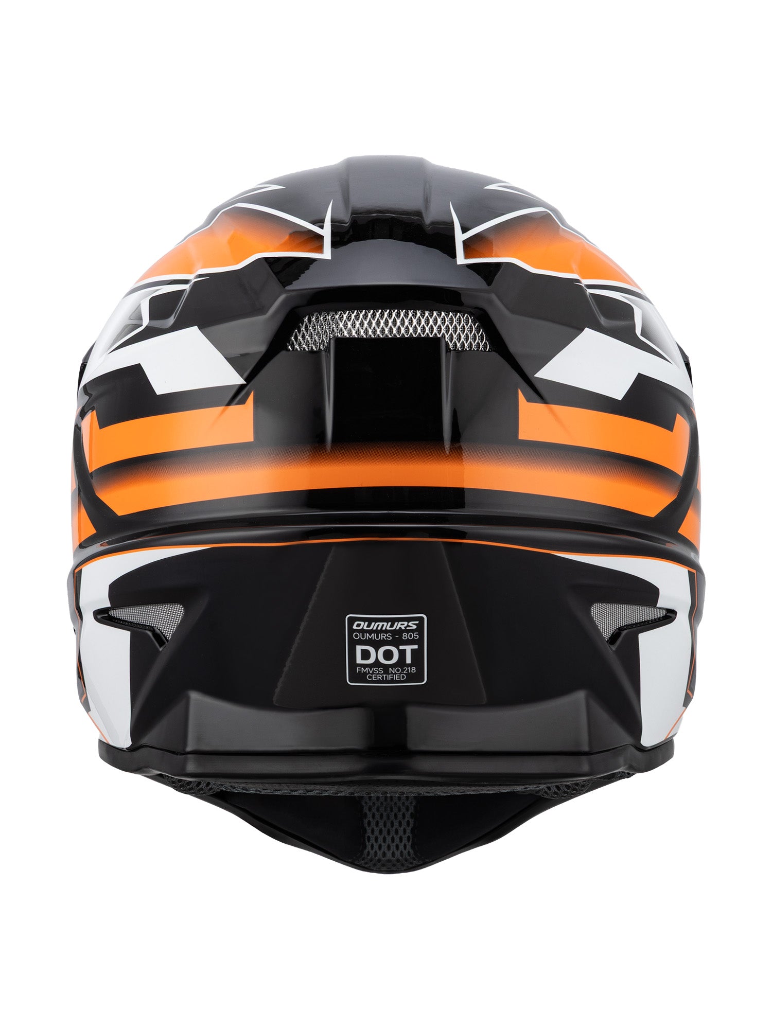 Oumurs 805 Off-Road Helmet | Victory Orange