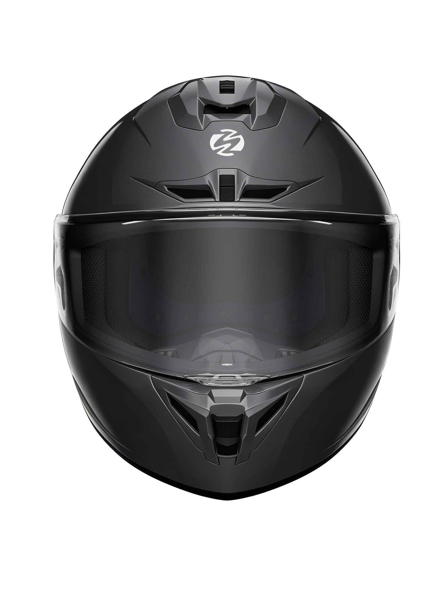 Oumurs-361S Full Face Street Helmet, ECE 22.06 & DOT Certified, Matte Black