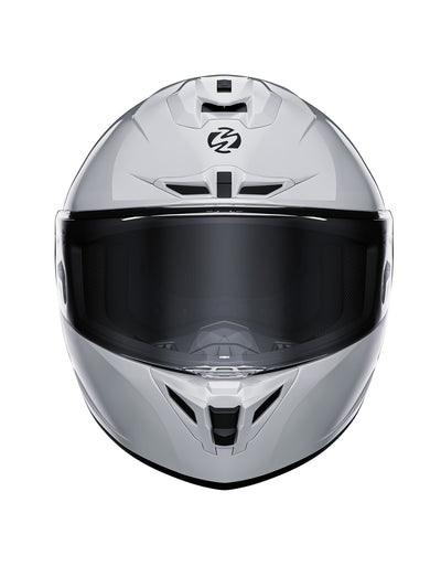 Oumurs-361S Full Face Street Helmet, ECE 22.06 & DOT Certified, Concrete Gray
