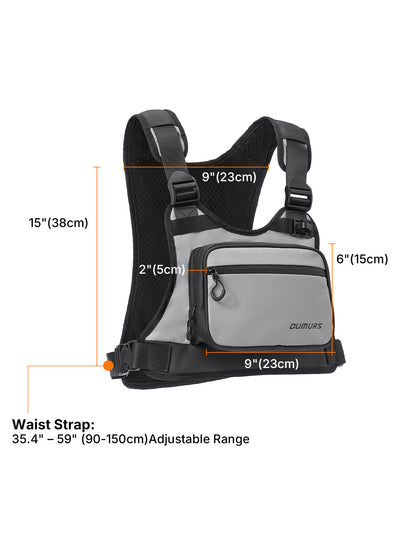 Oumurs Reflekta Motorcycle Chest Bag