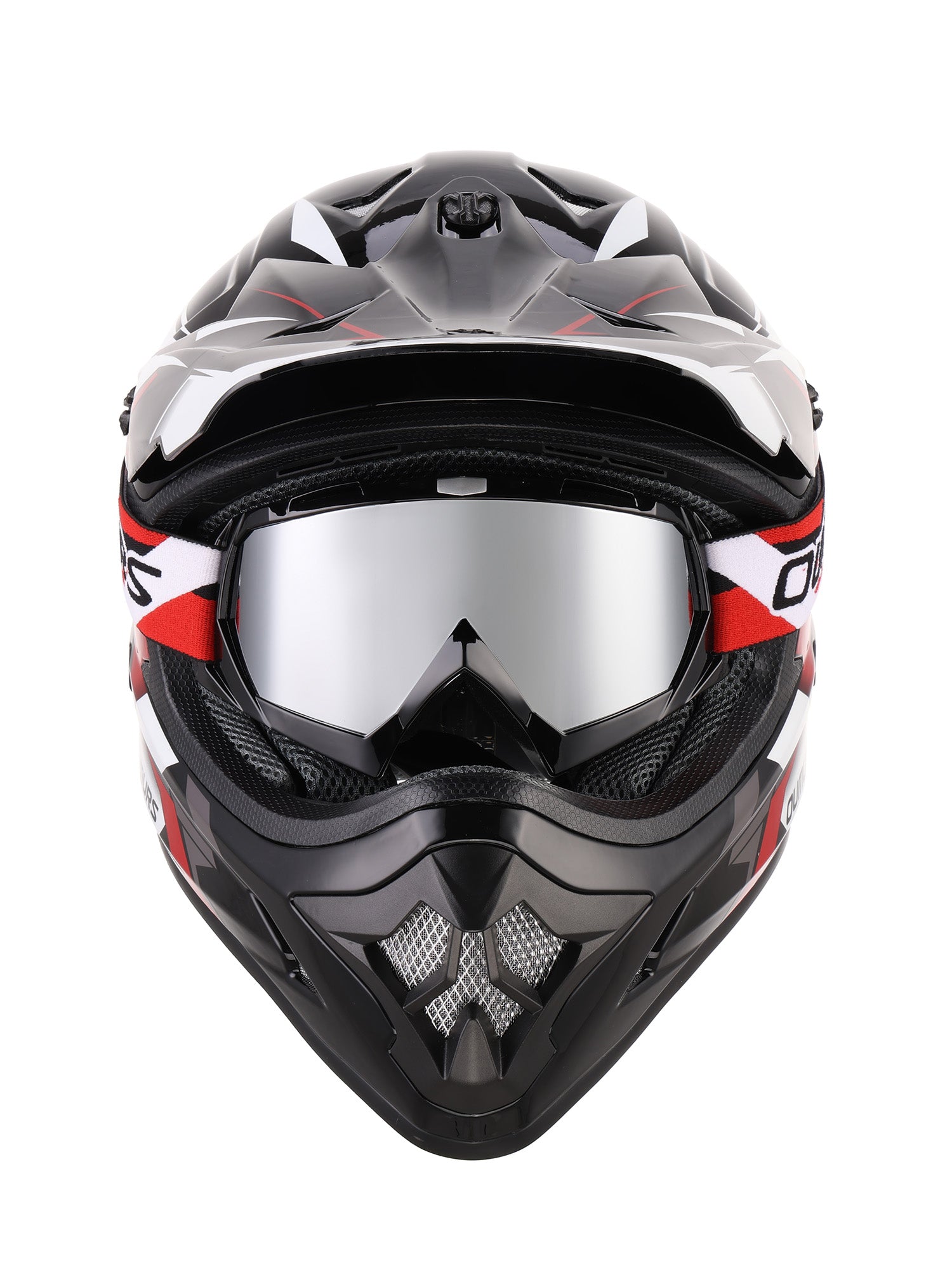 Oumurs 805 Off-Road Helmet | Victory Red