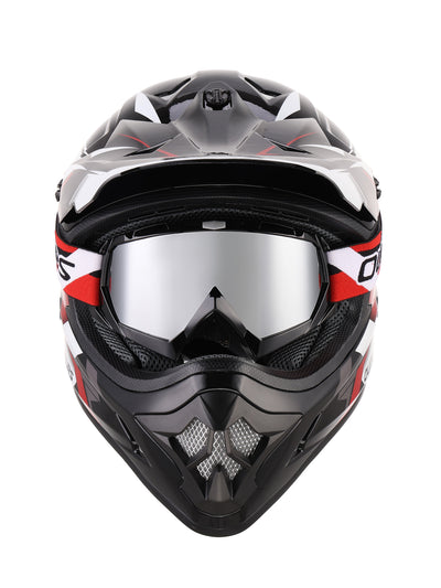 Oumurs 805 Off-Road Helmet | Victory Red