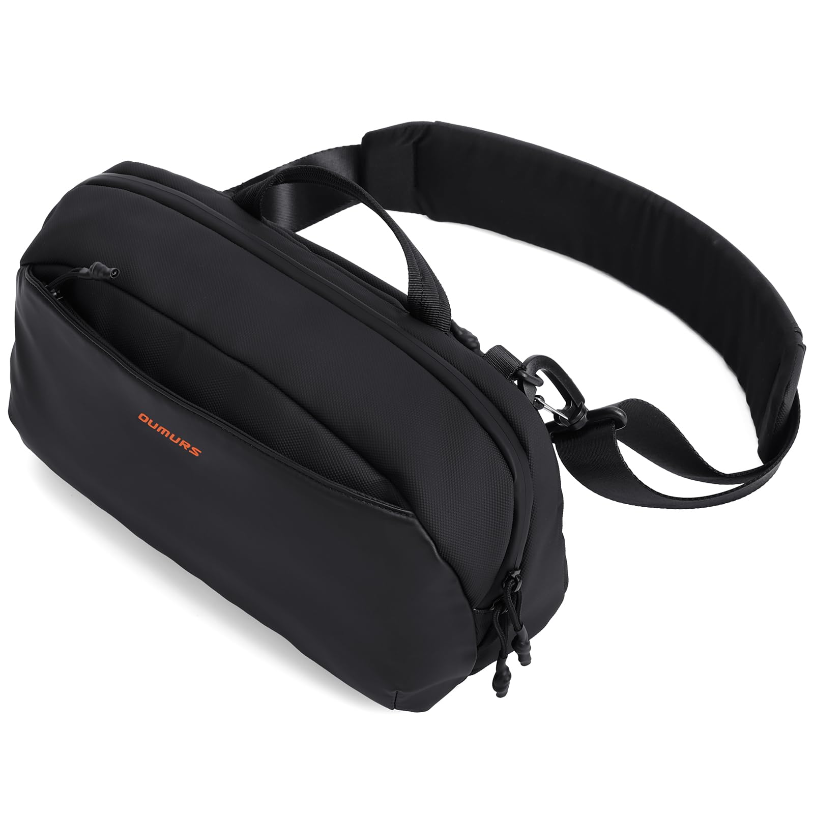 Oumurs 4L Crossbody Bag Sling Backpack for Men and Women