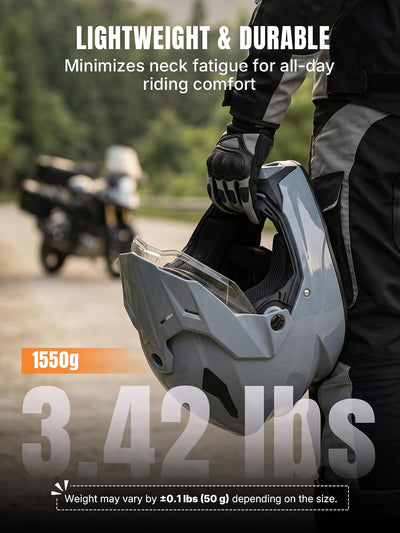OUMURS 808 Dual Sport Motorcycle Helmet