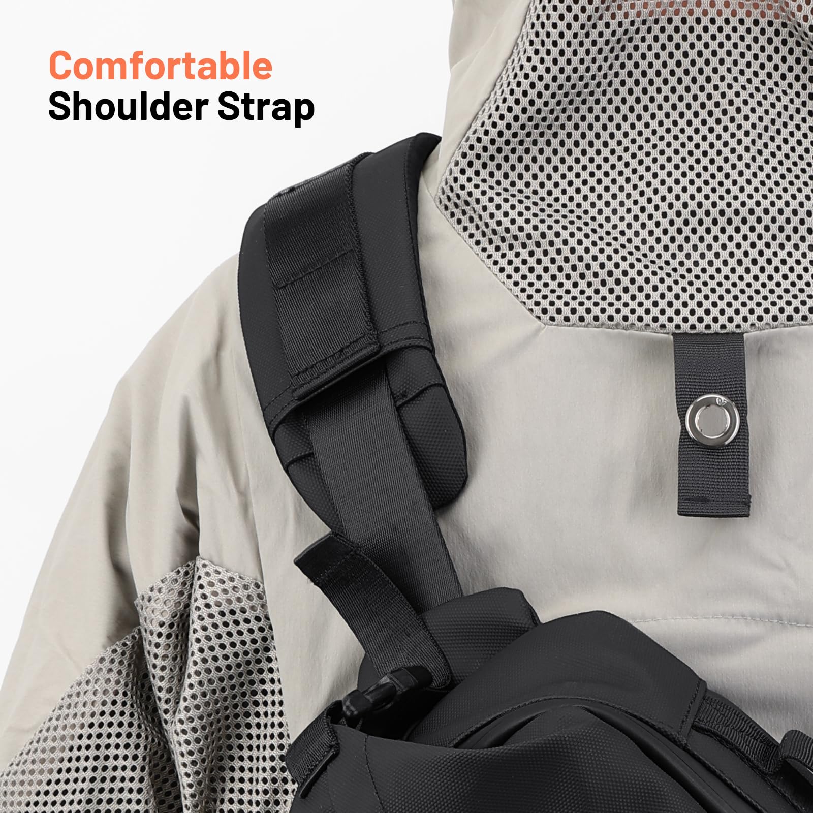 Oumurs 6L Crossbody Bag Sling Bag for Men and Women