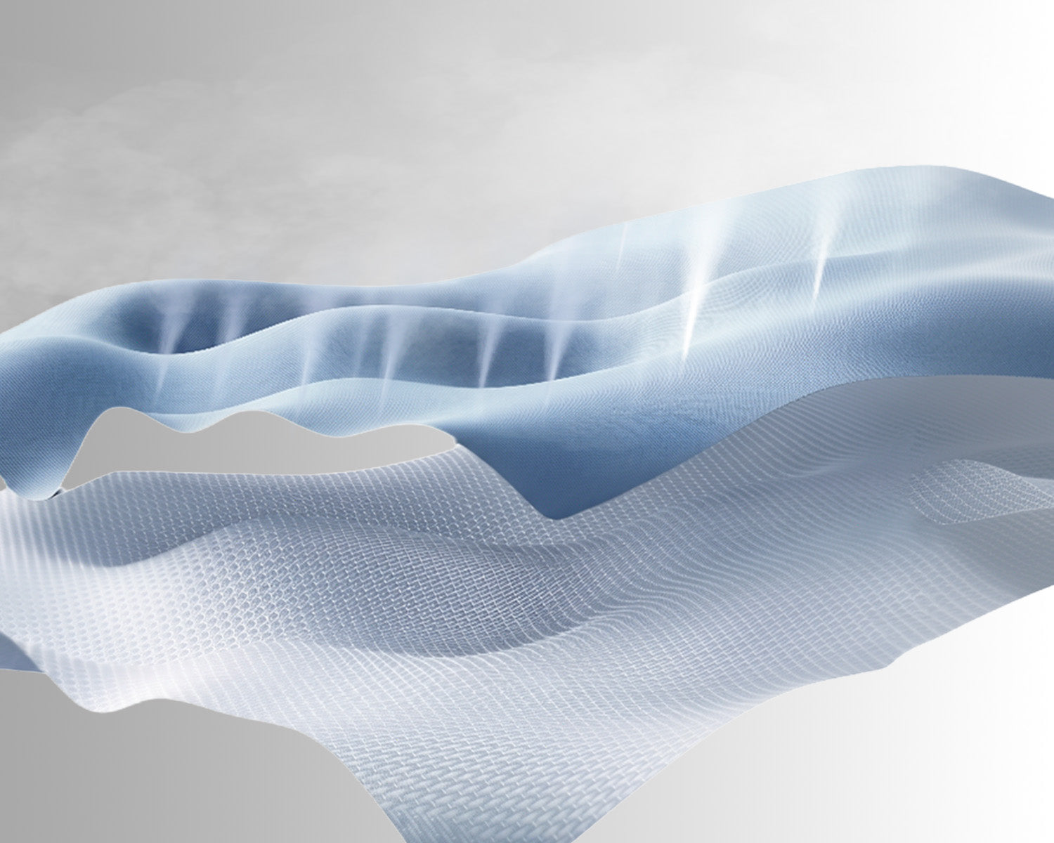 Close-up of moisture-wicking COOLMAX® fabric liner used in the Oumurs-361S helmet for a cooler, more comfortable riding.