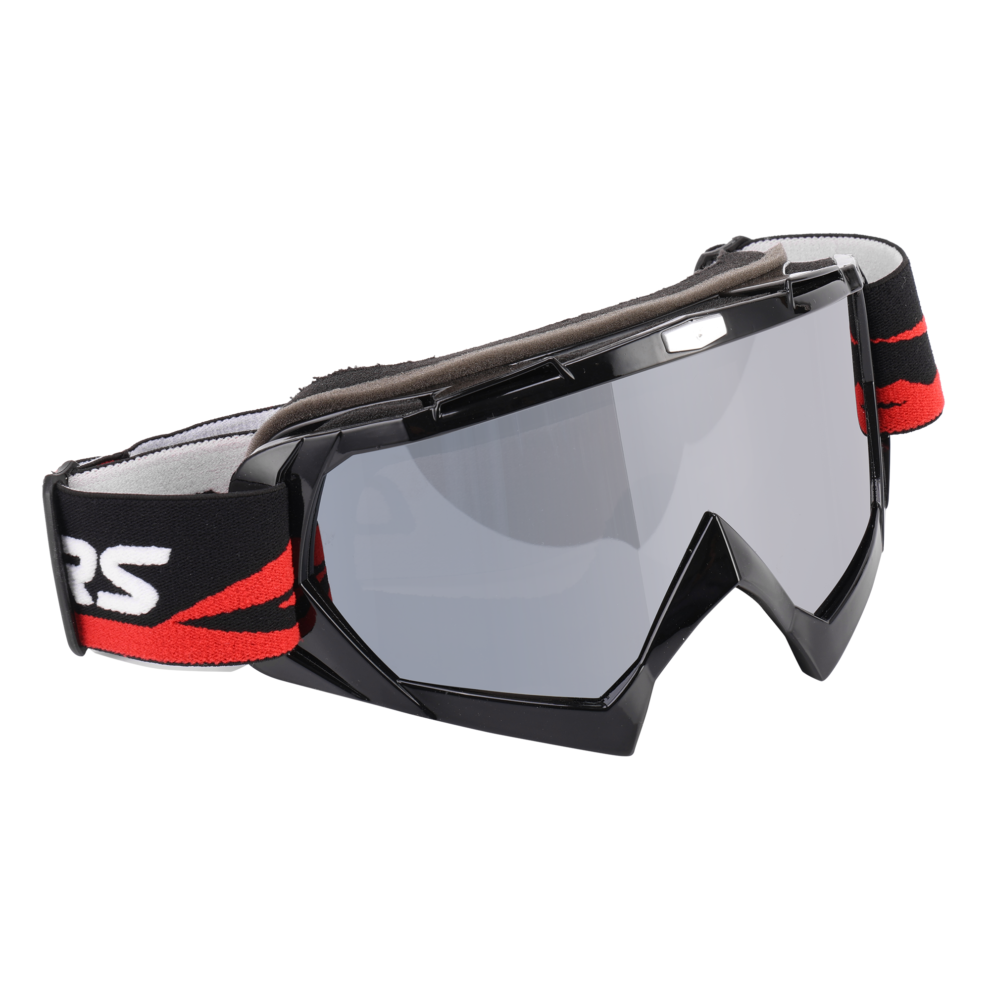 UV-protective goggles for Oumurs 805 Engine Red off-road helmet